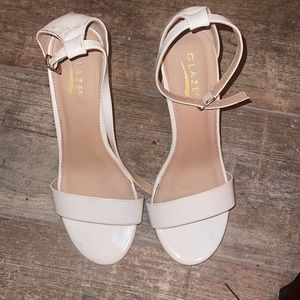 White heels